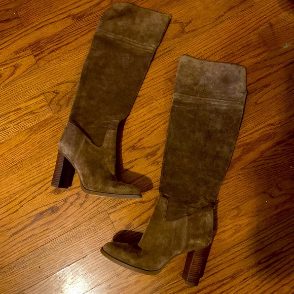 Rare Michael Kors Suede Boots - Picture 1 of 4